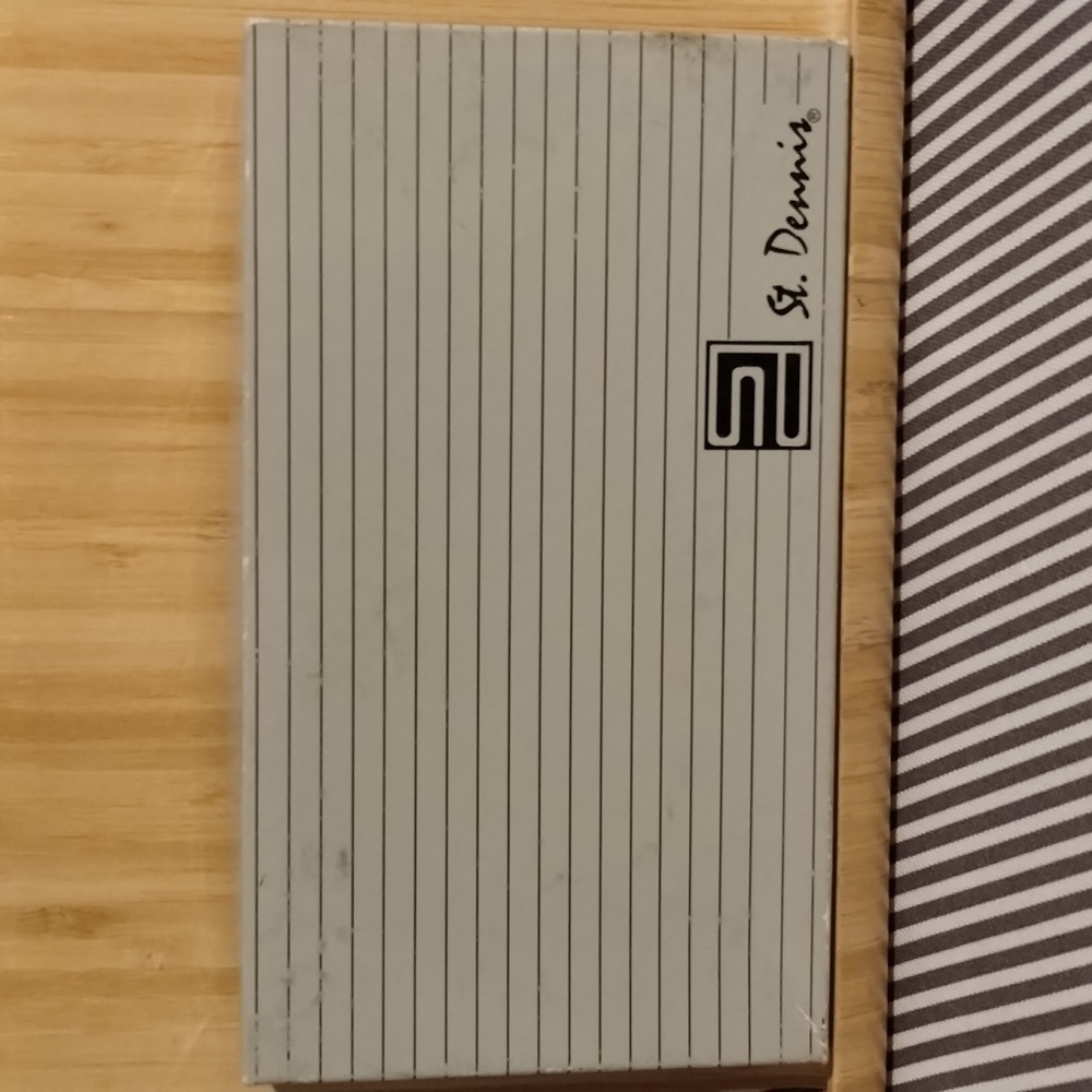 St. Dennis Passport Holder/Wallet Vintage NWT